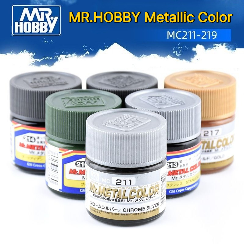Metallic Spray Paint - Tinta Metálica MR.HOBBY 10ML GSI para