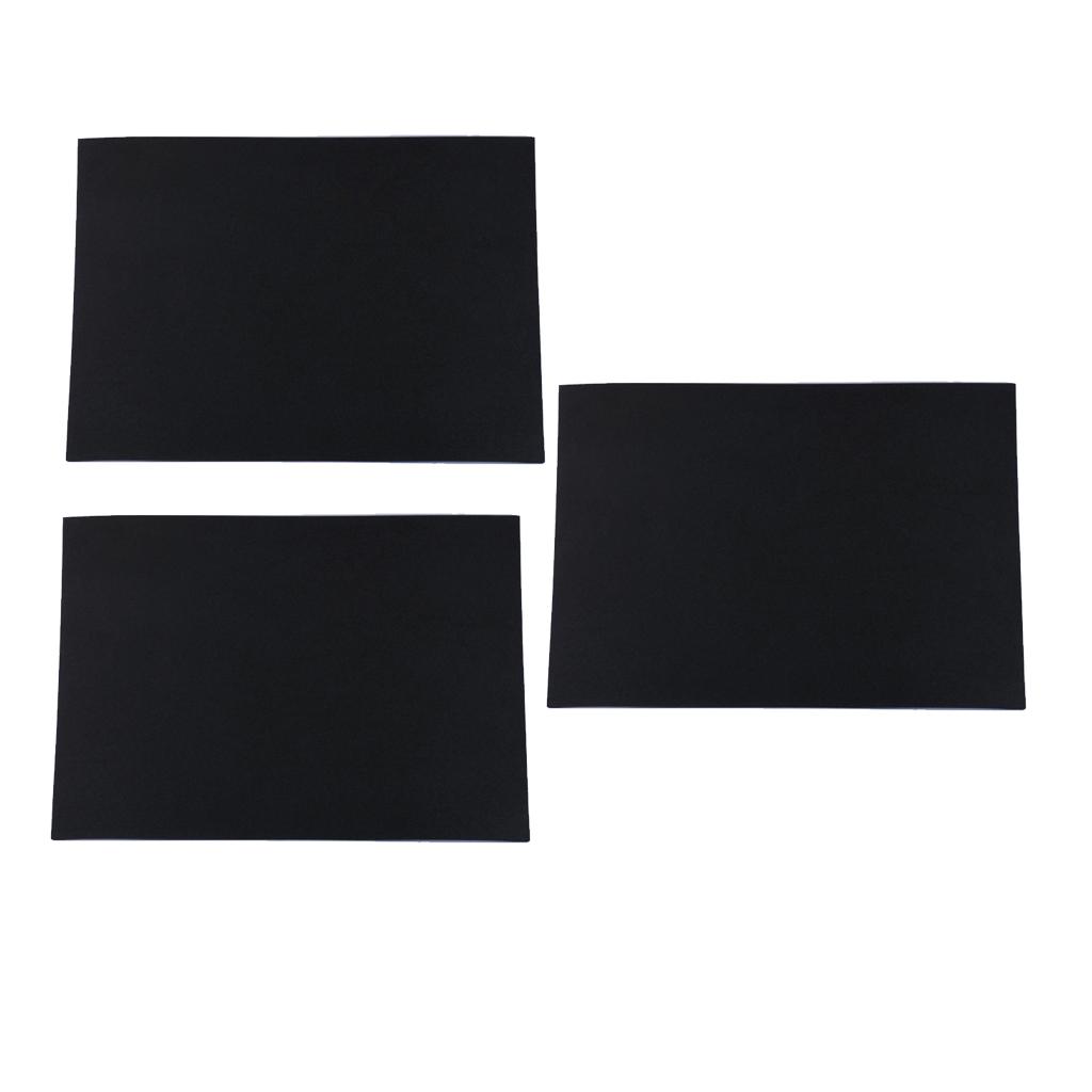 Cosplay Props Eva Foam - Folha de Espuma EVA Preta Feita