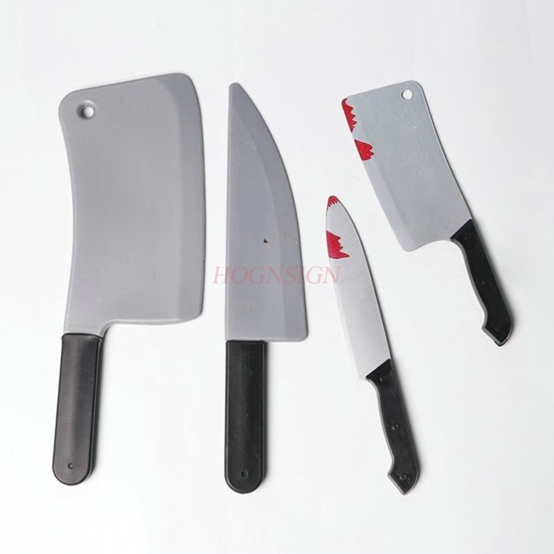 Cosplay Prop Axe - Halloween Horror Cosplay Adereços com Faca