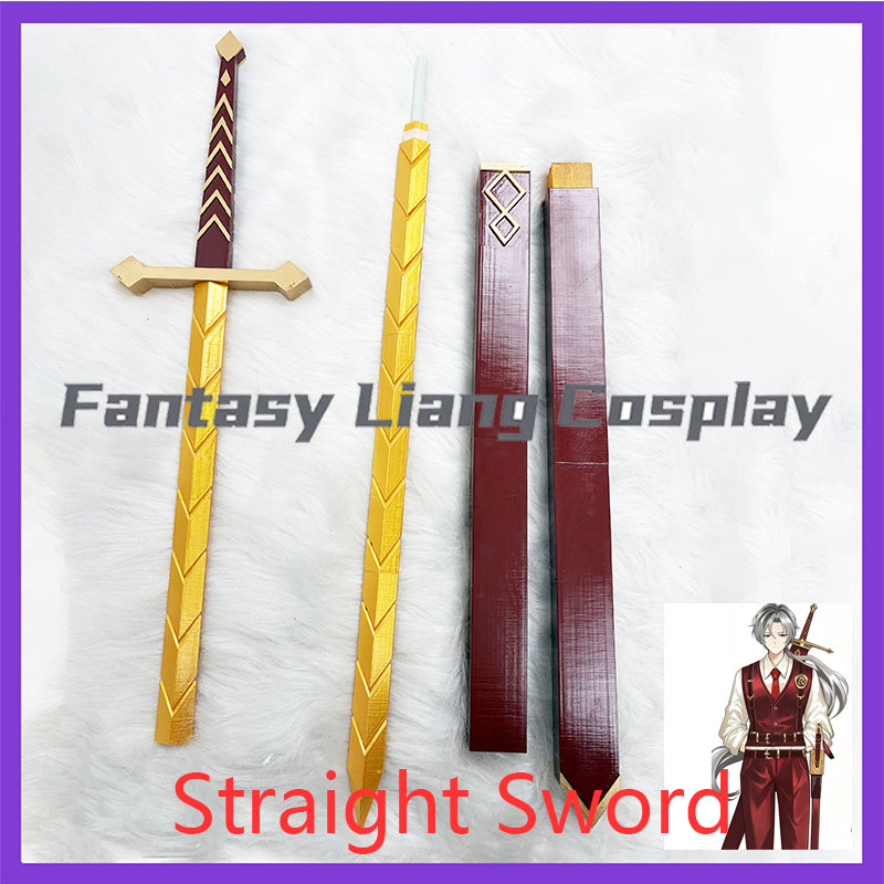 Cosplay Prop Dagger - Espada Reta de Cosplay do Personagem