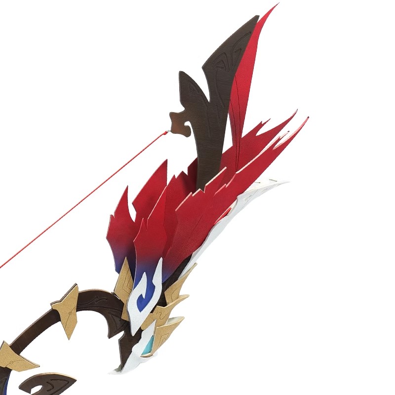 110cm genshin impacto chasca c - Cosplay Prop Bow avaliação e preço
