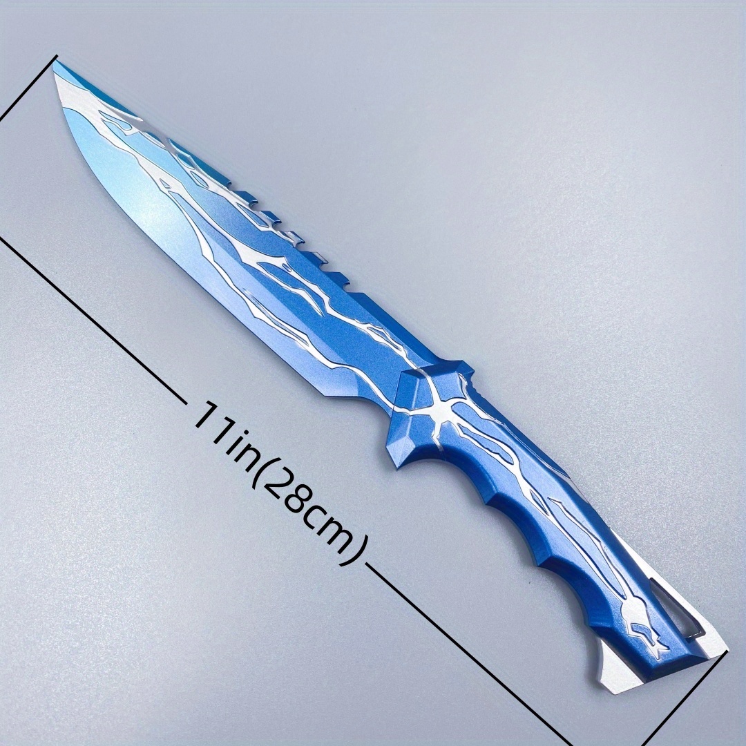 11in/28cm lâmina blackwave kat - Cosplay Prop Dagger avaliação e preço