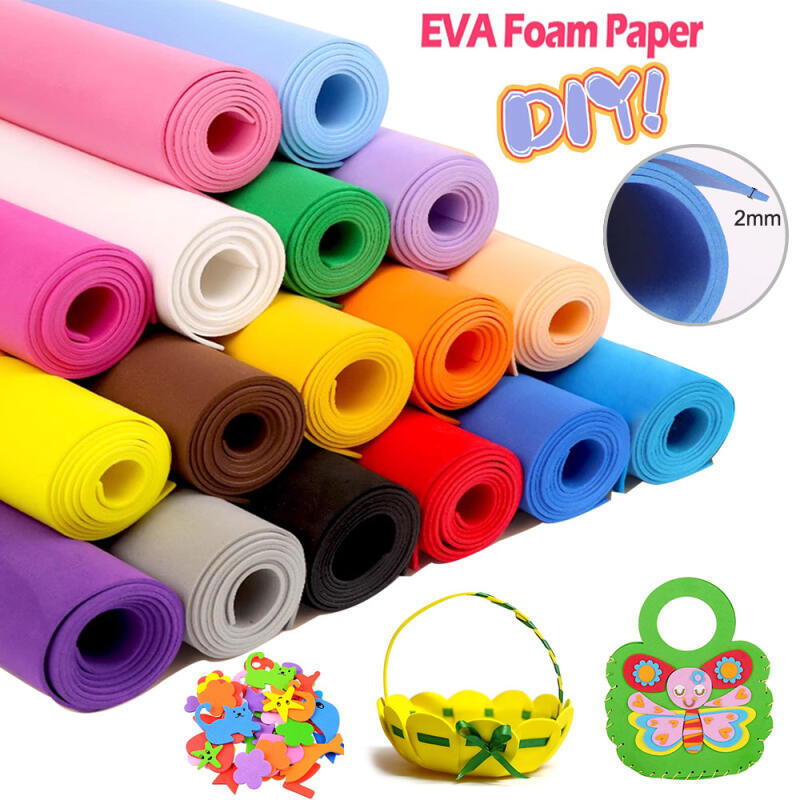 Folhas coloridas de espuma eva - Cosplay Props Eva Foam avaliação e preço