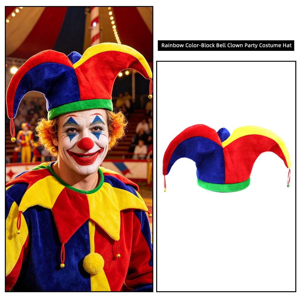 Chapéu de Palhaço Multicolorid - Cosplay Prop Designer avaliação e preço