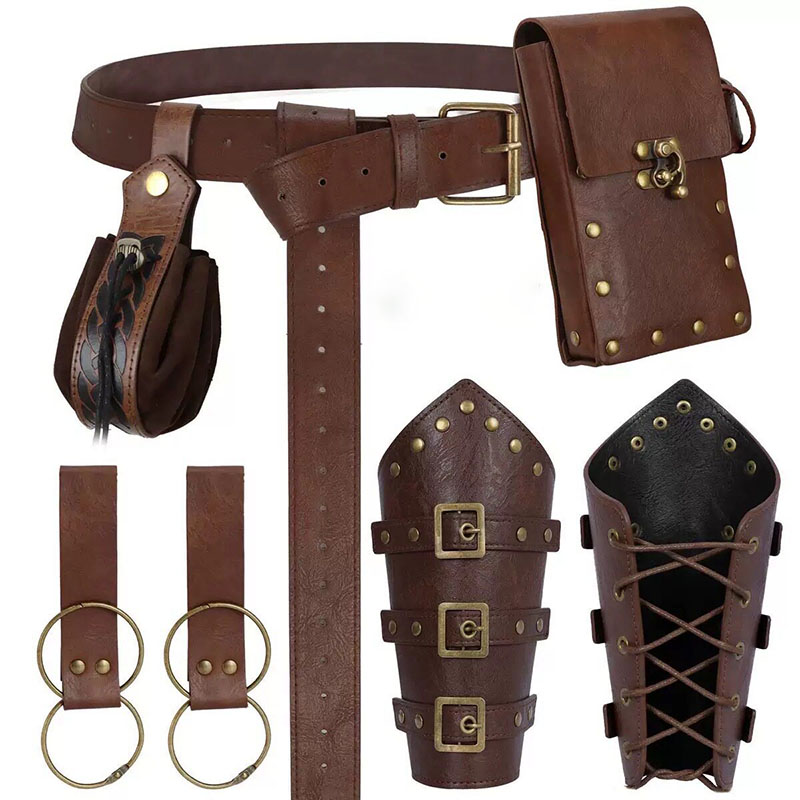 Conjunto de acessórios medieva - Cosplay Prop avaliação e preço