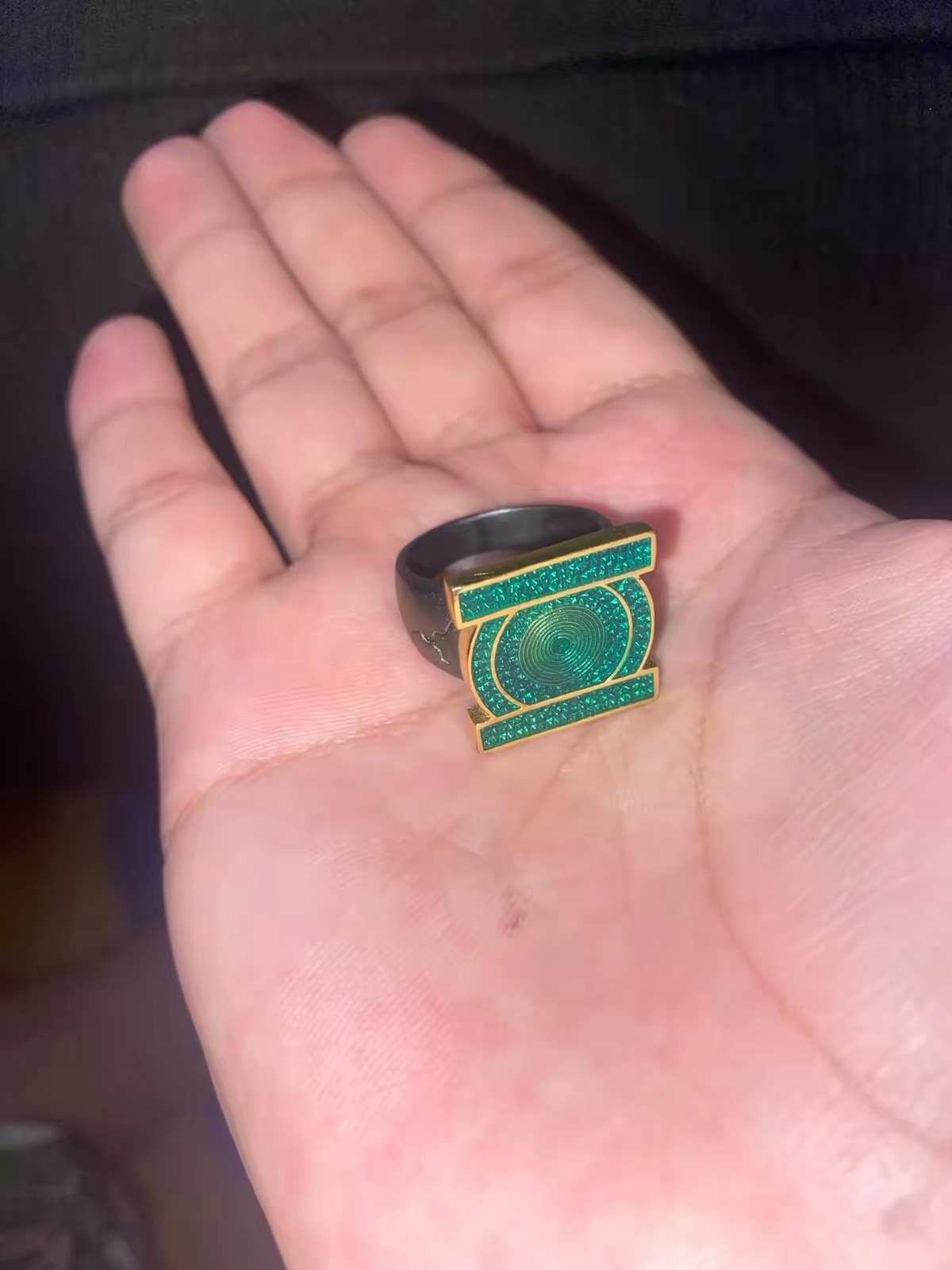 Novo Anel de Lanterna Verde do - Cosplay Fire Prop avaliação e preço