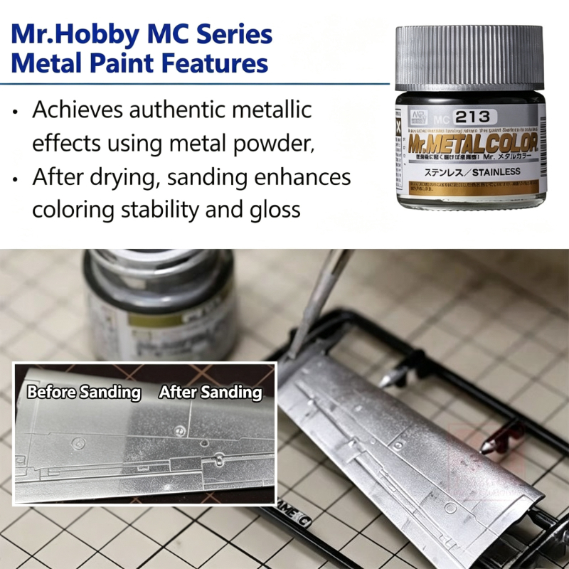 Tinta Metálica MR.HOBBY 10ML G - Metallic Spray Paint avaliação e preço