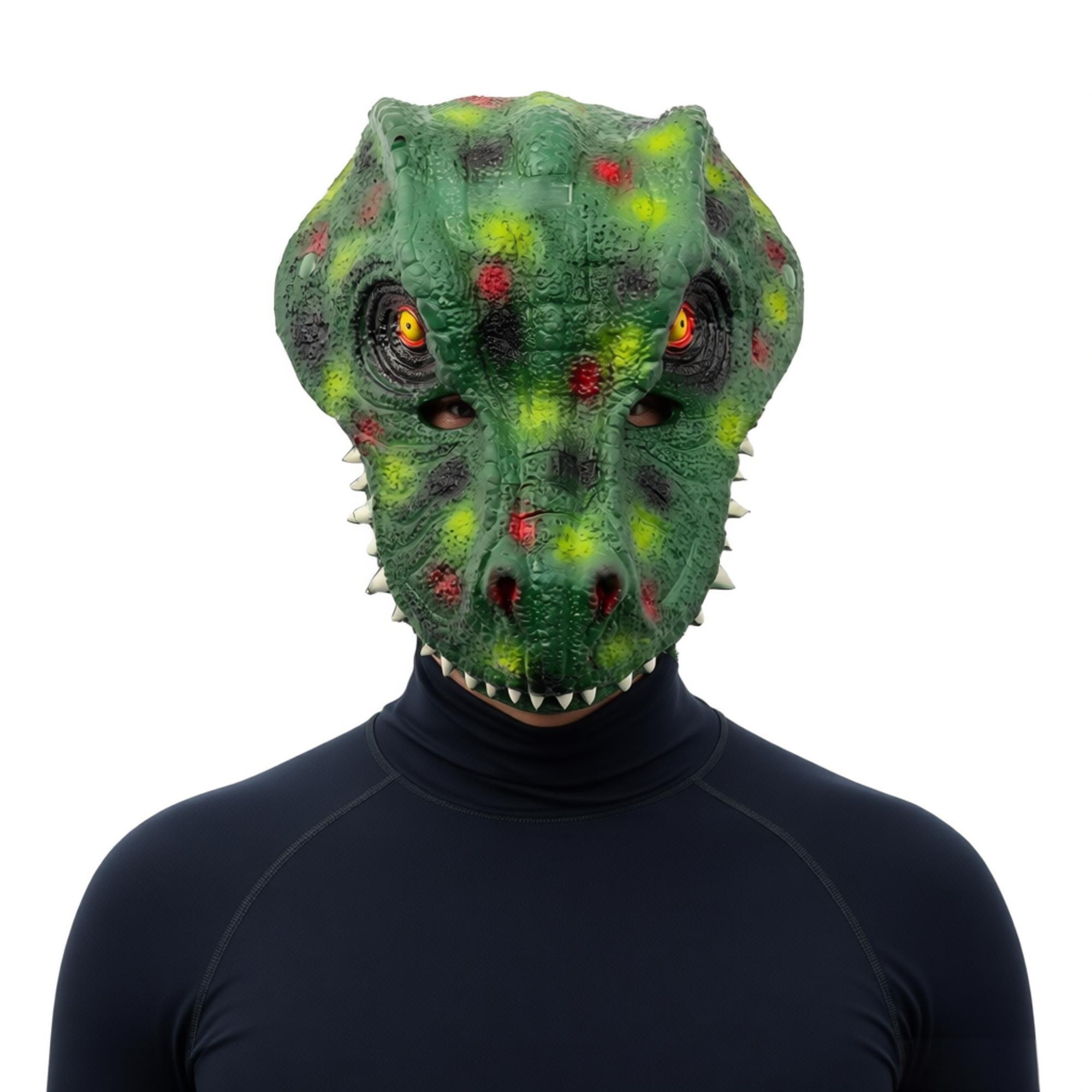 Máscara de Dinossauro para Adu - Cosplay Props Eva Foam avaliação e preço