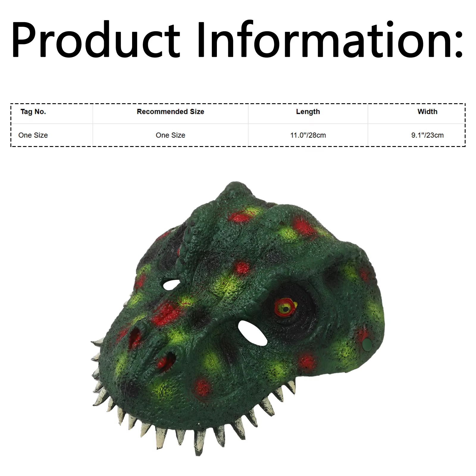 Máscara de Dinossauro para Adu - Cosplay Props Eva Foam avaliação e preço