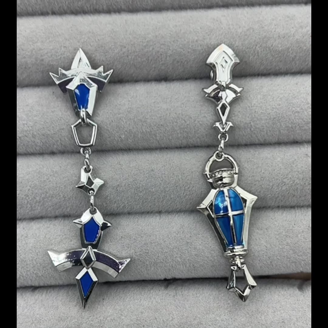 Jogo genshin impacto flins cos - Cosplay Prop Designer avaliação e preço