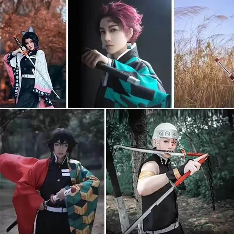 41in/104cm demon slayer katana - Cosplay Prop Dagger avaliação e preço