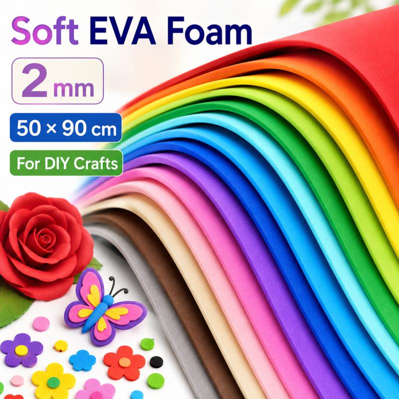 Folhas de Espuma EVA Coloridas - Cosplay Props Eva Foam avaliação e preço